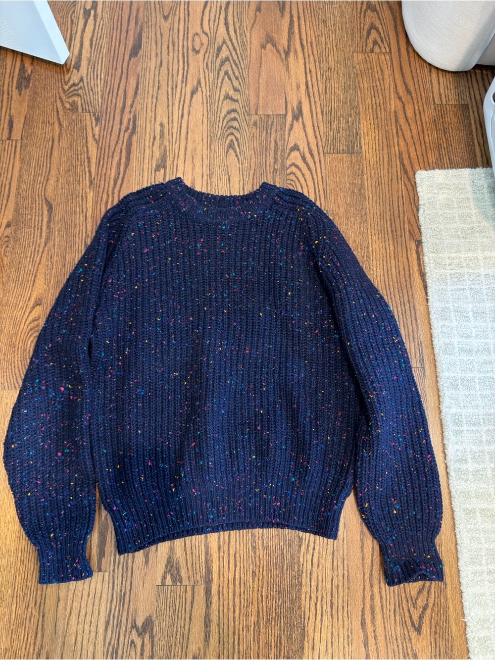 GAP Navy Knit Crewneck Sweater